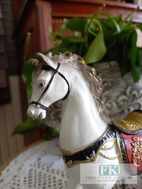 FIGURA KOŃ NA BIEGUNACH 18,5 CM
