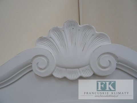 *FRANCUSKA WITRYNA NAROŻNA biel