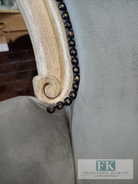 FRANCUSKI FOTEL DĄB antyczne drewno