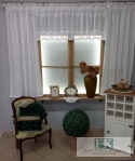 KOMPLET , KPL LAMBREKIN SZEROKA GIPIURA 300/55 CM WYSOKOŚĆ , BOKI 130/160 WYSOKOŚĆ,