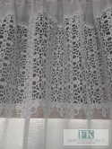 KOMPLET , KPL LAMBREKIN SZEROKA GIPIURA 300/55 CM WYSOKOŚĆ , BOKI 130/160 WYSOKOŚĆ,
