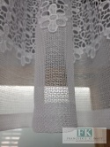 KOMPLET , KPL LAMBREKIN SZEROKA GIPIURA 300/55 CM WYSOKOŚĆ , BOKI 130/160 WYSOKOŚĆ,