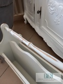 GAZETNIK,STOJAK DREWNIANY 42 CM