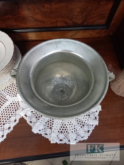 METALOWY WAZON DONICA OSŁONKA 27,5 CM