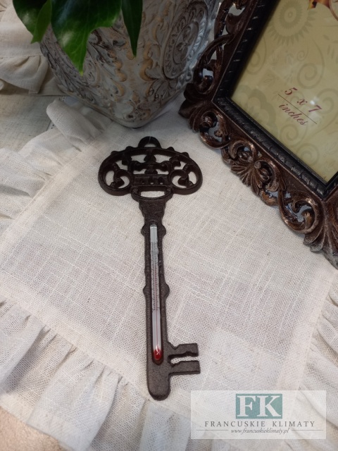 TERMOMETR W ŻELIWNY KLUCZ 23 CM