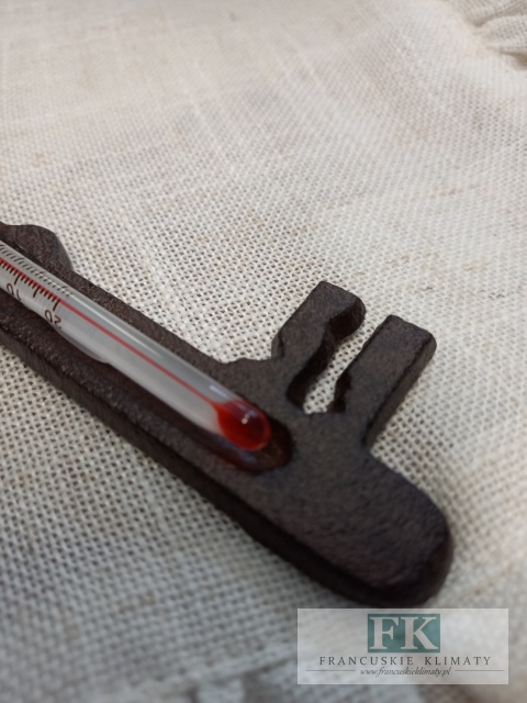 TERMOMETR W ŻELIWNY KLUCZ 23 CM