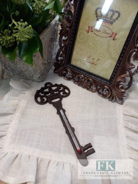 TERMOMETR W ŻELIWNY KLUCZ 23 CM