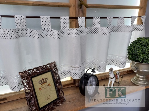NA METRY ! WYS. 40 CM ZAZDROSTKA ZAZDROSKA BAWEŁNA 100% KROPKI