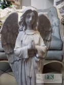FIGURA ANIOŁ 60 CM ceramiczno-betonowa