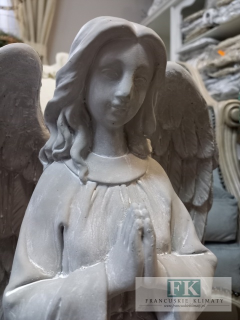FIGURA ANIOŁ 60 CM ceramiczno-betonowa