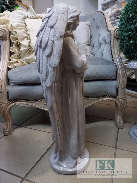 FIGURA ANIOŁ 60 CM ceramiczno-betonowa
