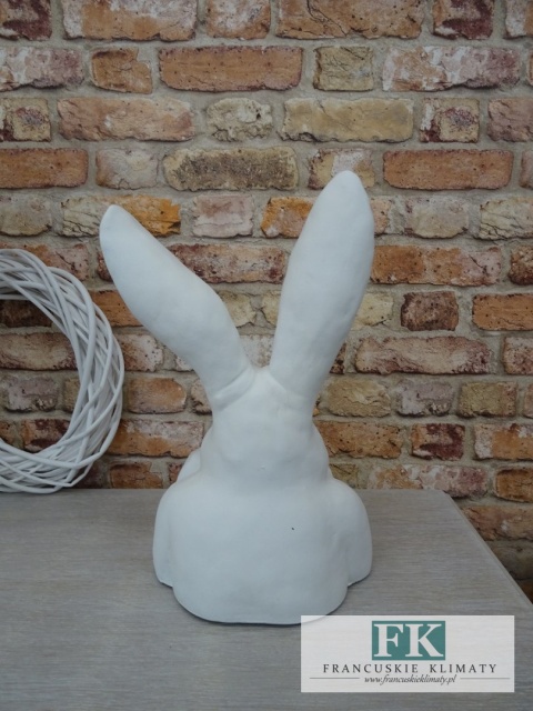 49 cm WIELKA CERAMICZNA FIGURA KRÓLIK ZAJĄC PROMOCJA C