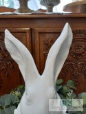WIELKA CERAMICZNA FIGURA KRÓLIK ZAJĄC 35 cm