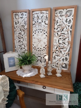 DEKORACJA ŚCIENNA TRYPTYK 90 CM