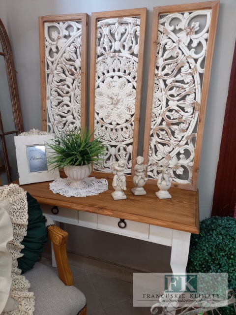 DEKORACJA ŚCIENNA TRYPTYK 90 CM