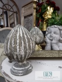 FIGURA  KARCZOCH NA NÓŻCE 20,5 cm , shabby prowansja