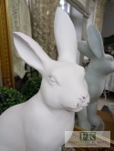 49 cm WIELKA CERAMICZNA FIGURA KRÓLIK ZAJĄC PROMOCJA