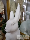 49 cm WIELKA CERAMICZNA FIGURA KRÓLIK ZAJĄC PROMOCJA
