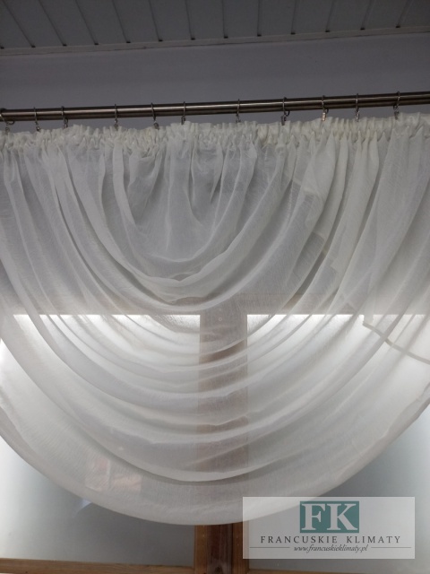 FIRANA Z BOKIEM ŚCIĘTYM "DANA" KRESZ LAMÓWKA , BEZ PRASOWANIA