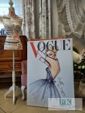 OBRAZ NA PŁÓTNIE ,,MODELKA VOGUE' 70 / 100 CM