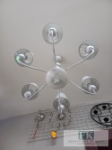 ŻYRANDOL lampa "CASSANDRA " 6 RAMIENNA sHABBY prowansja