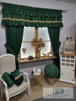 cyrkonie ! KPL KOMPLET ZASŁON FALBANY VELVET , WELWET