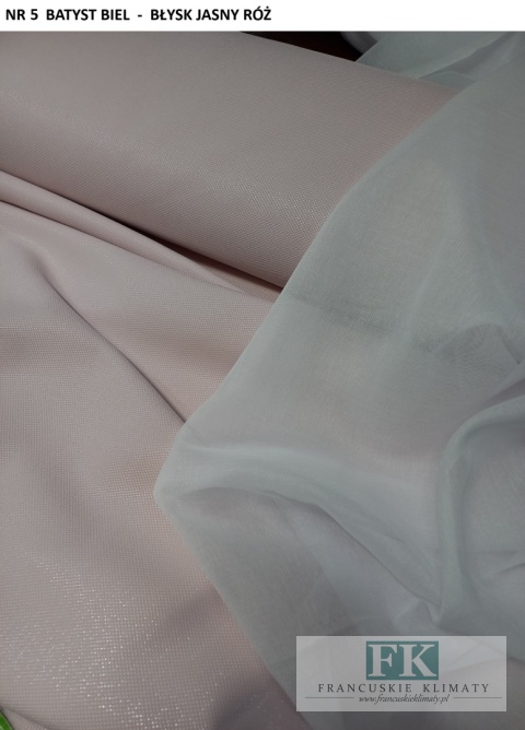 FFIRANA PANEL a la ROLETKA ROLETA falbanki szer 105/125 cm shabby