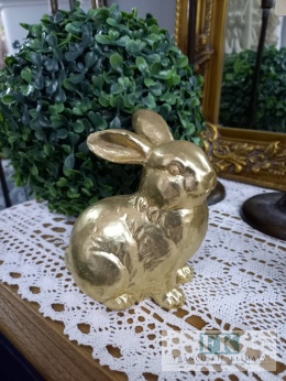 FIGURA CERAMICZNO BETONOWA KRÓLIK ZAJĄC 13 CM