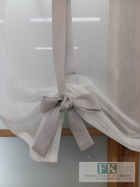 FFIRANA PANEL a la ROLETKA ROLETA falbanki szer 105/125 cm shabby