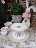 KOLEKCJA PINK ROSES PATERA 2-poziomowa styl francuski, shabby, vintage
