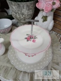 KOLEKCJA PINK ROSES PATERA 2-poziomowa styl francuski, shabby, vintage