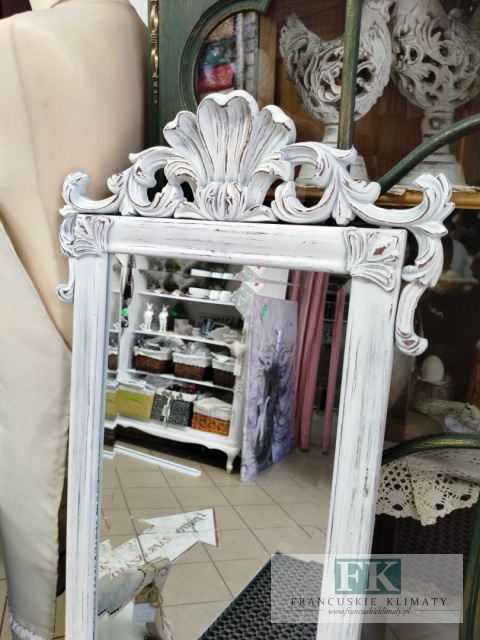 LUSTRO KORONA 143 CM FAZOWANE drewno prasowane