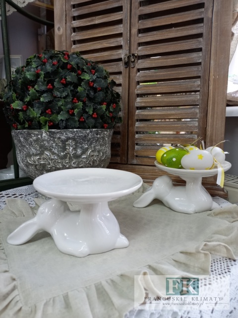 PATERA podstawka ZAJĄC KRÓLIK 19 CM