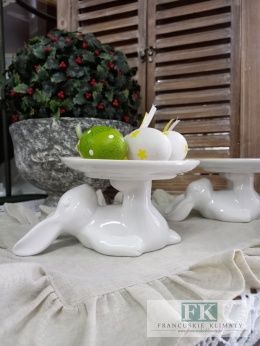PATERA podstawka ZAJĄC KRÓLIK 19 CM