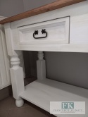 lite drewno KONSOLA STOLIK , PROWANSJA szer. 120 cm