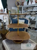 PATERA 3 POZIOMY 68 CM ZŁOTA