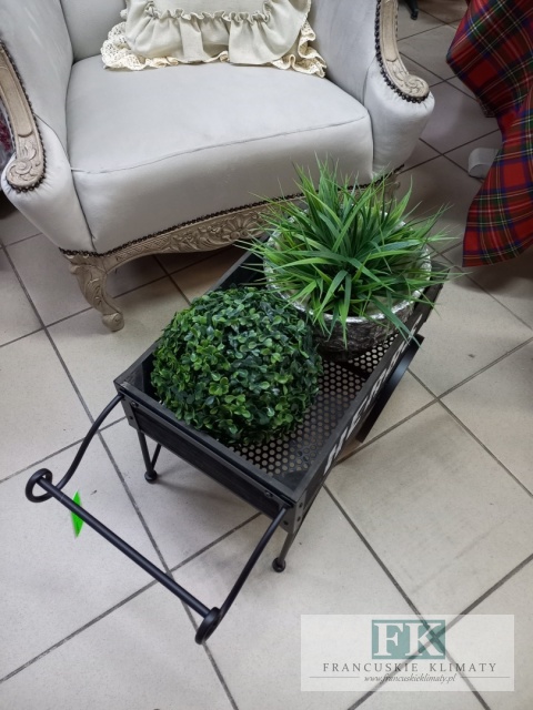 KWIETNIK W FORMIE WÓZKA "HERBS" 62 cm