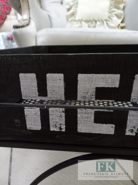 KWIETNIK W FORMIE WÓZKA "HERBS" 62 cm