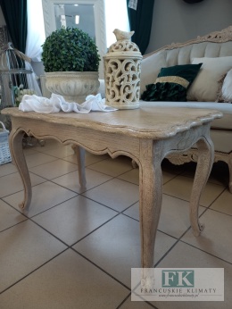 STOLIK KAWOWY POMOCNIK dąb antyczne drewno