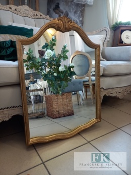 FRANCUSKIE LUSTRO KORONA STARE ZŁOTO DĄB