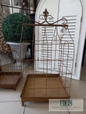 DEKORACYJNA KLATKA 70 CM , METAL , PROWANSJA