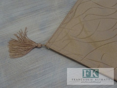 BIEŻNIK DEKORACYJNY BAROK KARMEL 33x140 PROWANSJA SHABBY CHIC VINTAGE LOFT BIEŻNIK DEKORACYJNY BAROK KARMEL 33x140 PROWANSJA SHABBY CHIC VINTAGE LOFT