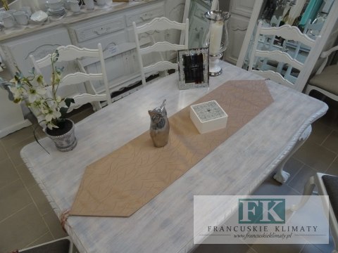 BIEŻNIK DEKORACYJNY BAROK KARMEL 33x140 PROWANSJA SHABBY CHIC VINTAGE LOFT BIEŻNIK DEKORACYJNY BAROK KARMEL 33x140 PROWANSJA SHABBY CHIC VINTAGE LOFT