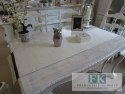 BIEŻNIK DEKORACYJNY DIAMENT 40X160 JASNOSIWY PROWANSJA SHABBY CHIC VINTAGE LOFT