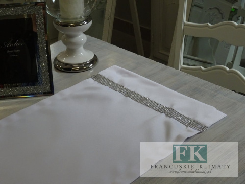 BIEŻNIK DEKORACYJNY DIAMENT 40X160 BIAŁY PROWANSJA SHABBY CHIC VINTAGE LOFT BIEŻNIK DEKORACYJNY DIAMENT 40X160 BIAŁY PROWANSJA SHABBY CHIC VINTAGE LOFT