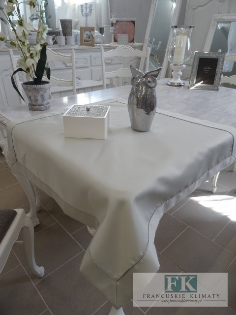 BIEŻNIK SERWETA CLASSIC JASNOSIWY 85X85 PROWANSJA SHABBY CHIC VINTAGE LOFT BIEŻNIK SERWETA CLASSIC JASNOSIWY 85X85 PROWANSJA SHABBY CHIC VINTAGE LOFT