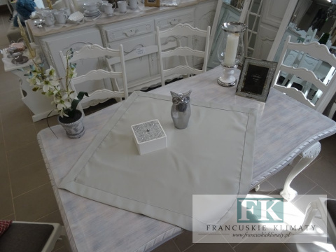 BIEŻNIK SERWETA CLASSIC JASNOSIWY 85X85 PROWANSJA SHABBY CHIC VINTAGE LOFT BIEŻNIK SERWETA CLASSIC JASNOSIWY 85X85 PROWANSJA SHABBY CHIC VINTAGE LOFT