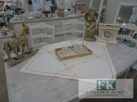 BIEŻNIK SERWETA LEAF GREEN 85X85 PROWANSJA SHABBY CHIC VINTAGE LOFT BIEŻNIK SERWETA LEAF GREEN 85X85 PROWANSJA SHABBY CHIC VINTAGE LOFT