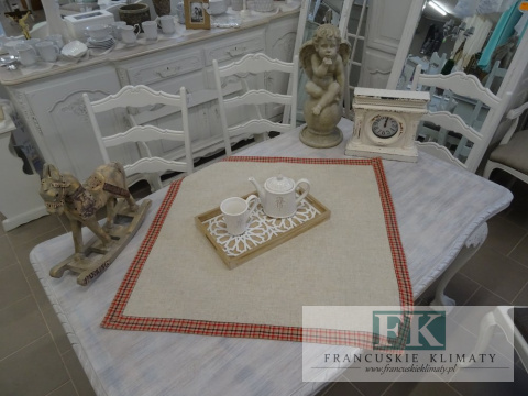 BIEŻNIK SERWETA INFINITY 85X85 PROWANSJA SHABBY CHIC VINTAGE LOFT BIEŻNIK SERWETA INFINITY 85X85 PROWANSJA SHABBY CHIC VINTAGE LOFT
