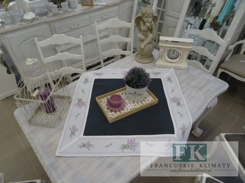 BIEŻNIK SERWETA LAVENDER BOUQUET 85X85 PROWANSJA SHABBY CHIC VINTAGE LOFT BIEŻNIK SERWETA LAVENDER BOUQUET 85X85 PROWANSJA SHABBY CHIC VINTAGE LOFT